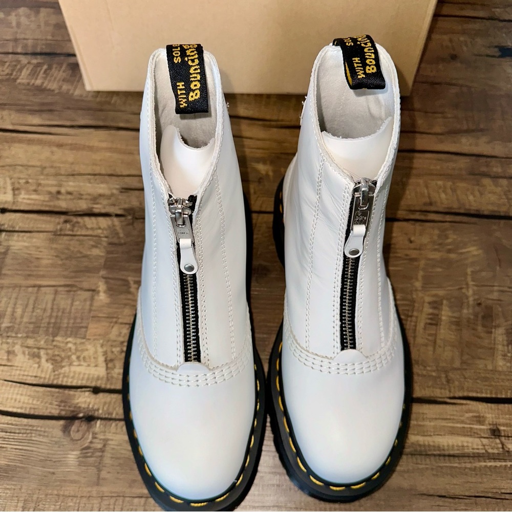 DR MARTENS Leather Jetta Booties - Picture 11 of 17